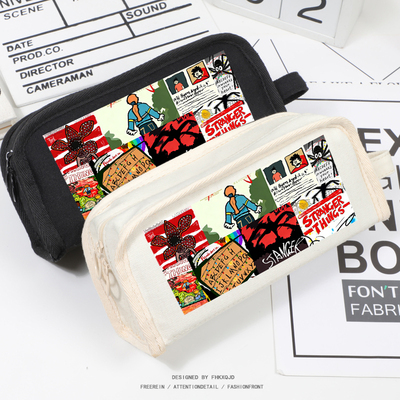 怪奇物语美剧周边笔袋文具盒