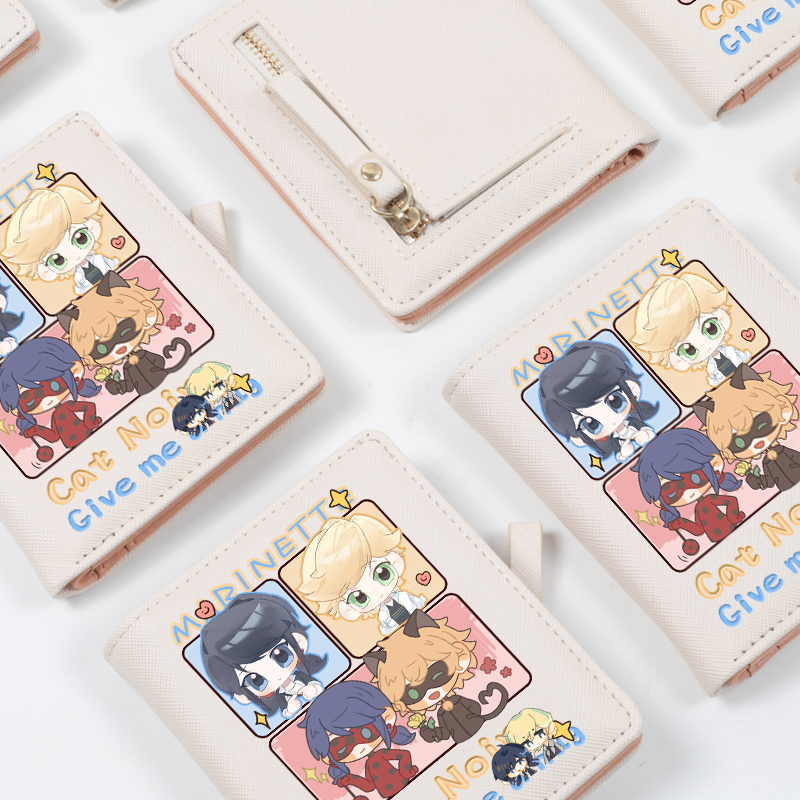 瓢虫雷迪动漫周边短款钱包