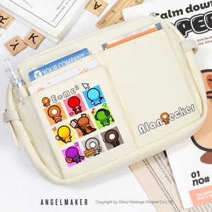 火柴人周边 Alan Becker 动画红绿蓝火柴人同人 笔袋收纳包文具袋