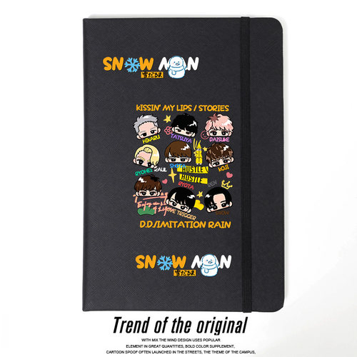 动漫二次元SNOWMAN笔记本子