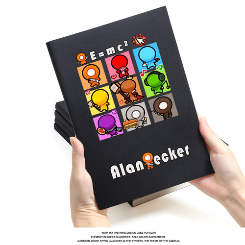 AlanBecker火柴人周边大号笔记本