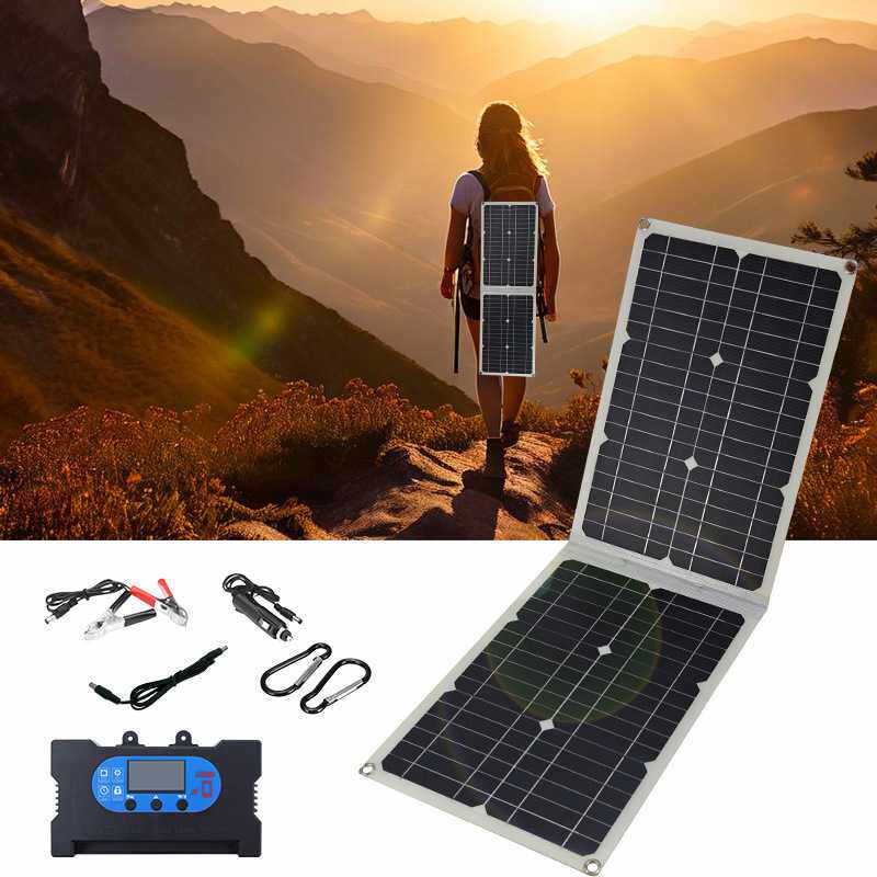 露营神器36W18V太阳能折叠板轻便高效户外充电即享受