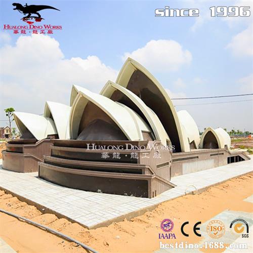 比萨斜塔雕塑制作主题公园微缩景观雕塑摆件建筑模型模具厂家