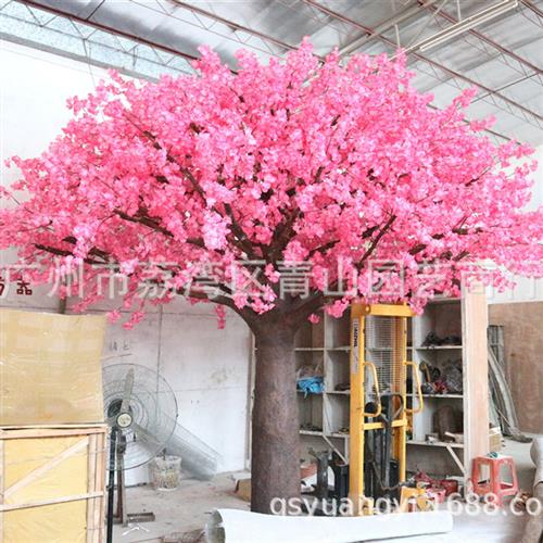 大型仿真樱花拱门形大型假树摄影舞台装饰道具仿真植物樱花假
