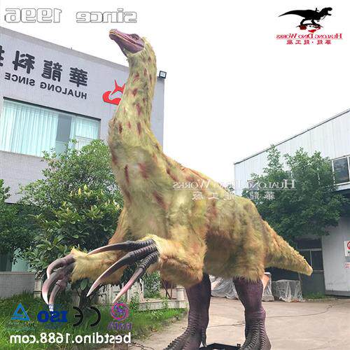 自贡仿真恐龙制作镰刀龙恐龙玩具模型商场游乐园景区美陈摆件