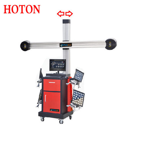 衡臣HC538B左右可移动带柜3D四轮定位仪