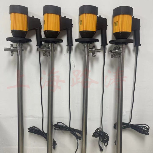 供应HD-E2+V+SS316L-1800HP电动抽液泵 不锈钢食品级插桶泵油桶泵