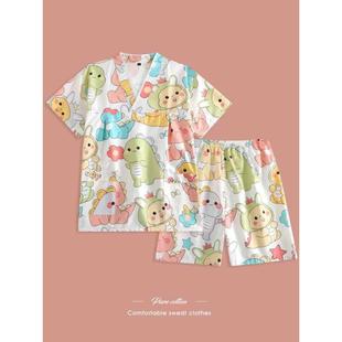 022新女汗蒸3纯棉儿童亲子宝宝可爱洋气高档情侣大码 服款 桑拿洗浴