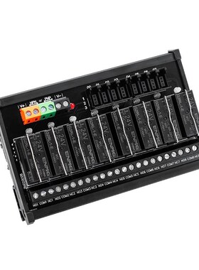 恩爵ESCR-GL光电开关传感器转A换模块继电器放大隔离模组4路8路24