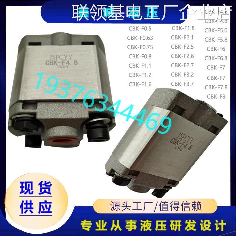 *齿轮泵CBK-F2.1/F1.6/K-F8.0CBAK齿轮泵微型F3.2/F4.8/F6.8/F7/C
