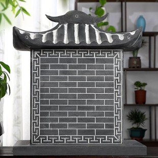 石雕土地庙房子一整套福德正神像土地公公庙家用户外小Y庙青石厂