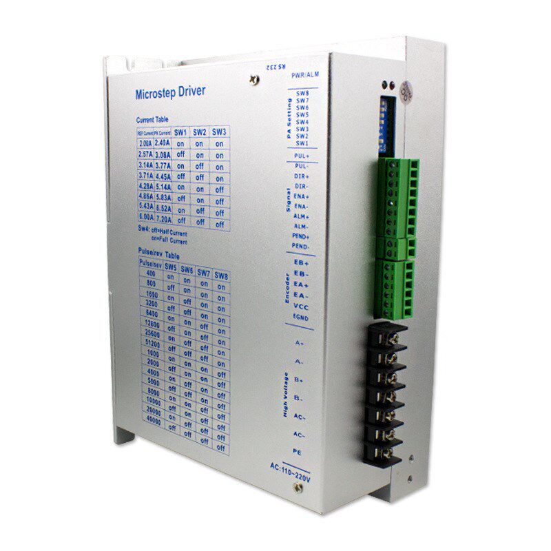 东英高两相110/130步进r电机驱动器2A2272高压交流220V带风扇 7.2