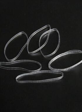 现货TPU透明防j老化橡皮筋MB-5024耐高温发圈橡皮筋厂家直销