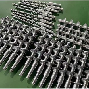 挤出机螺杆机筒送料螺杆异型螺杆尼龙螺杆色母机X螺杆电镀螺杆