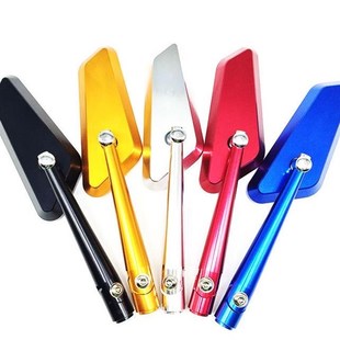 VuKlcan 适用川崎Z1000 后视镜 Z400改装 S小火神铝合金倒车 Z900