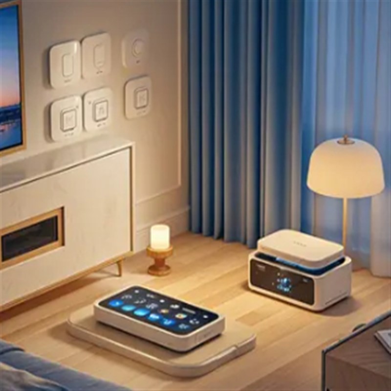 WIFI云喇叭唤醒语音音t箱无人自助门店棋牌室茶室台球室全屋智能