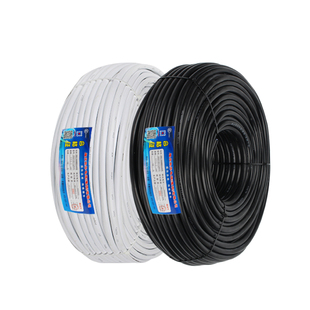 24芯 075 15平方铜芯软电源护套线黑白 国标RVV19 2i0