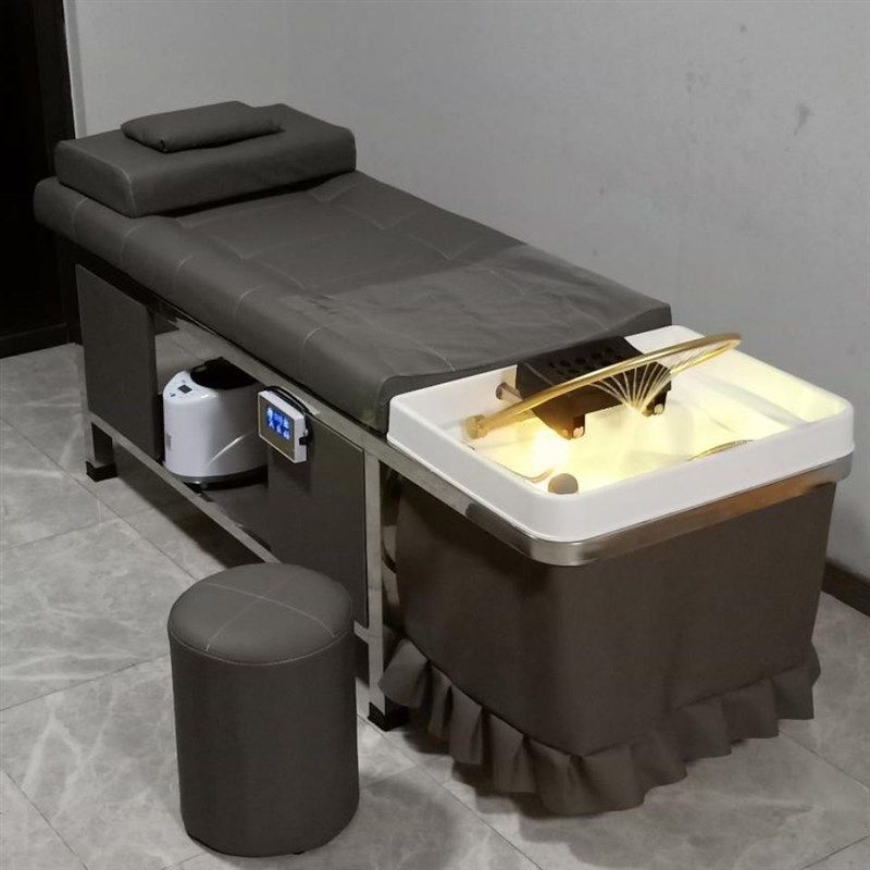 带恒温水循环熏蒸洗头床养发头疗床美容美发冲头床U发廊按摩采耳,商业/办公家具,美容床/美发床/洗头床,淘宝优惠券,粉丝福利购,淘宝优惠卷