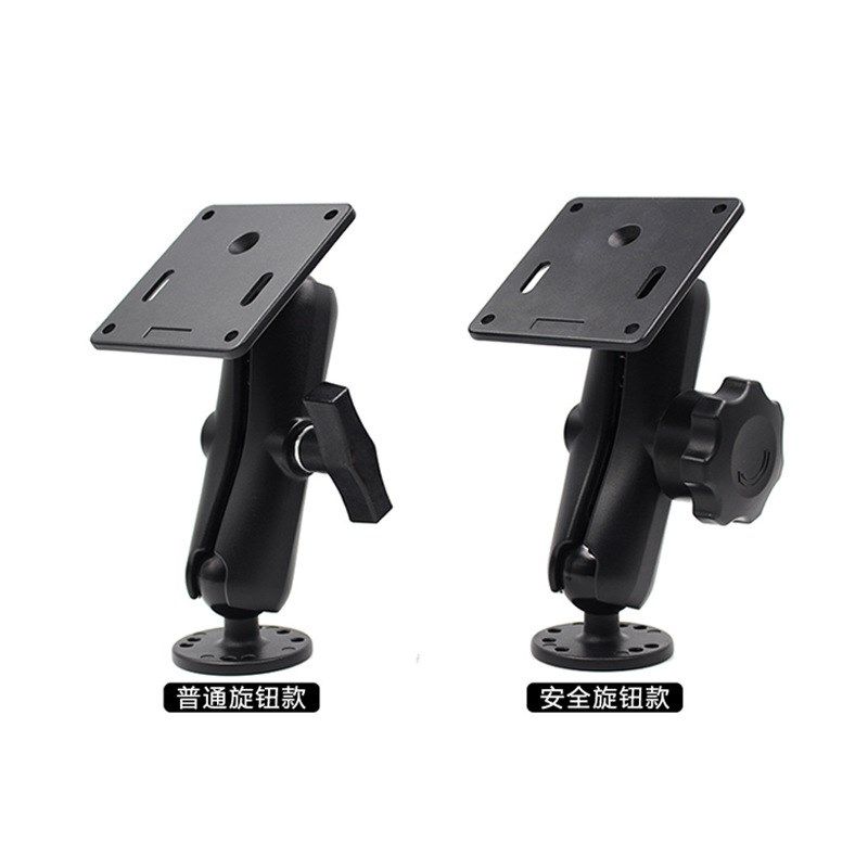 祈色工业显控触摸屏工控机固定支架VESAG75球头1.5农机拖拉