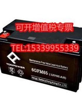 TOOPOWER天力6GFM70蓄电池12V70AH直流屏EPSS应急照明系统太阳能