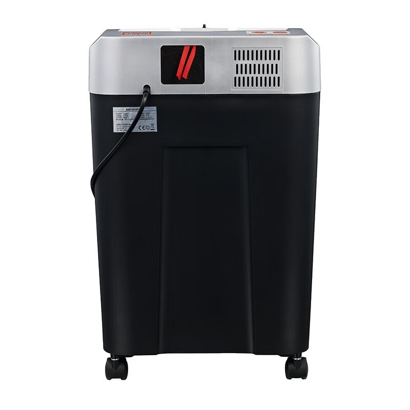 盆景9906B碎纸机 23L/单次6张/连续碎40I分钟/4*18mm段状 4级保密