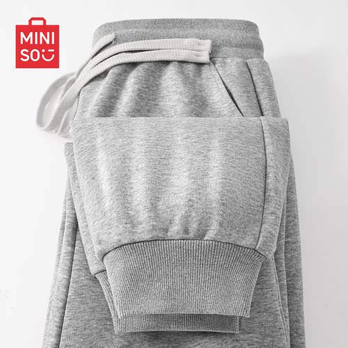 名创优品潮牌束脚卫裤