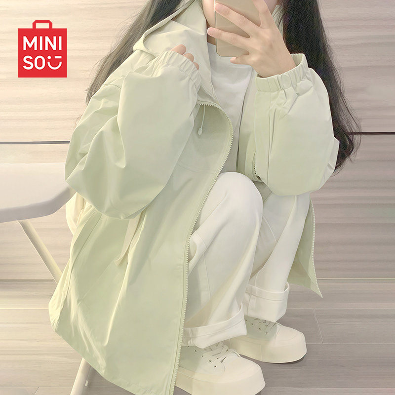 MINISO/名创优品冲锋外套女新款图片
