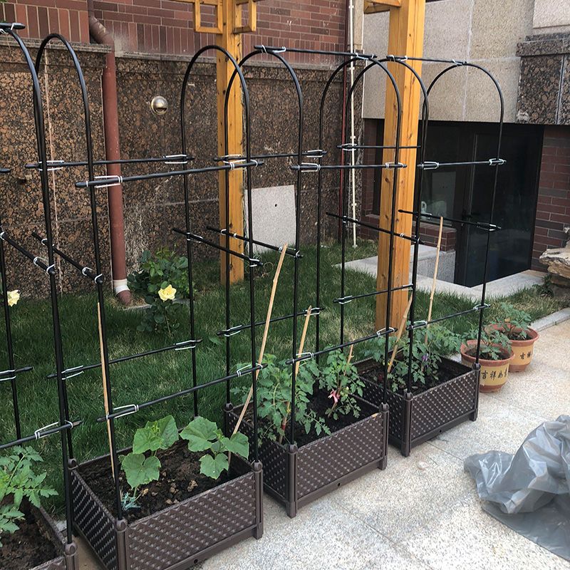 种植箱大号塑料花盆蔬菜长方形种室内花槽阳台花箱楼顶植物菜盆架
