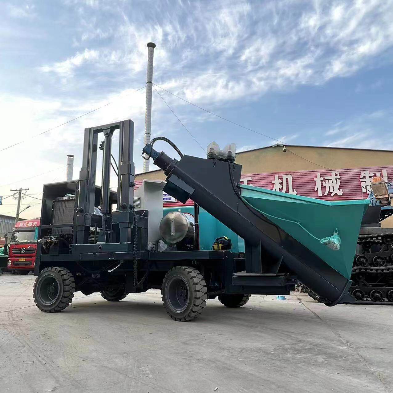 路沿石滑模机全自动路缘石滑膜机路边石路肩防撞墙滑模成型机