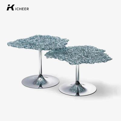 意大利Edra茶几设计师家具极简艺术边几意式轻奢异形高低茶几组合