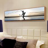 1748海景卧室床头画现代简约装 饰画墙面壁画温馨房间横幅北欧挂画