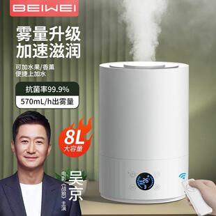 空调房专用空气加湿器家用静音卧室鼻子干 干燥孕妇婴儿客厅大喷