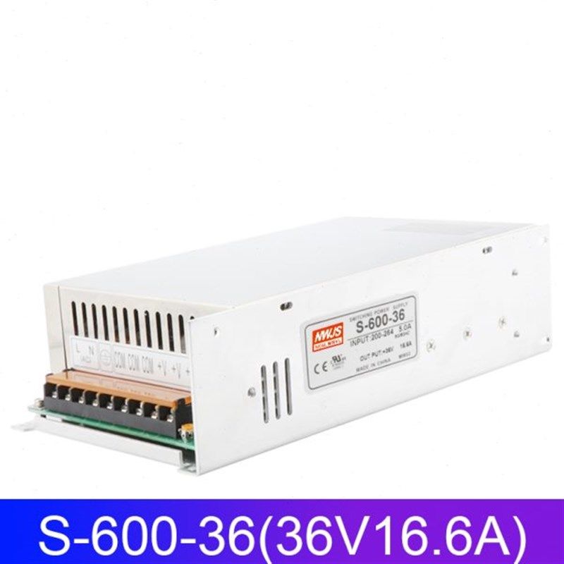明伟S-600-24V25A 12V50A 15xV40A 36V16.6A 48V12.5A LED工业电,五金/工具,开关电源,淘宝优惠券,粉丝福利购,淘宝优惠卷