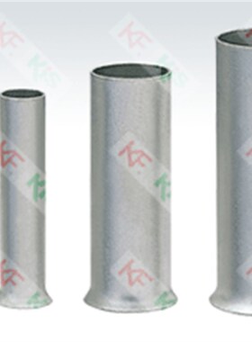 KIS克爱斯KF紫铜管形裸端头管形端子接线端子10Q10 2000pcs