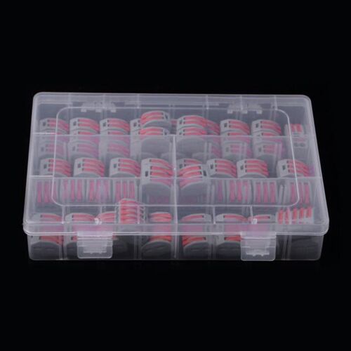 60pcs Terminal Block Lever HomeB Compact Splicing Connector