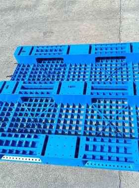 1512网格川字型塑料托盘叉车栈板仓J库防潮地台板物流塑胶卡板