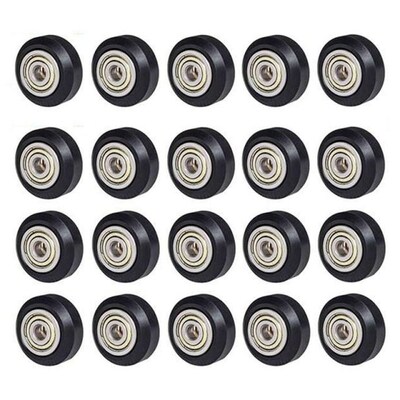 20 Pcs 3D Printer Parts POM Pulley Wheel 625Zz IdVler Pulley