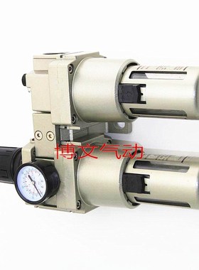 二联件QEY320-TZ QEY325-TZ过滤器两连体G1寸DN2R5 G3/4 DN20