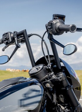 9折哈雷摩托车把国产直角n把21后Sportster S加高12英寸车把RH975