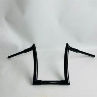 适用于力帆 V400改装G羊角车把加高羊角把