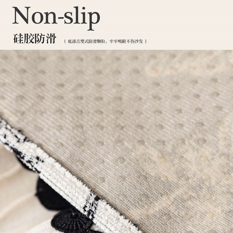 2025新款法式沙发垫四季通用防滑印花轻K奢高级感皮沙发套罩坐垫