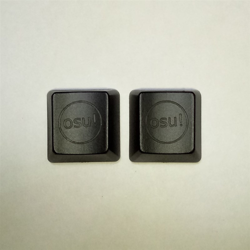 2 pcs/pack Backlight OSU wKeycaps for Cherry Keyboard Backli
