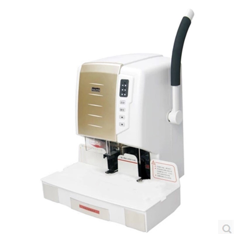 金蝶激光定位热铆装订机MZJ9850S6 半自O动激光定位凭证装订机