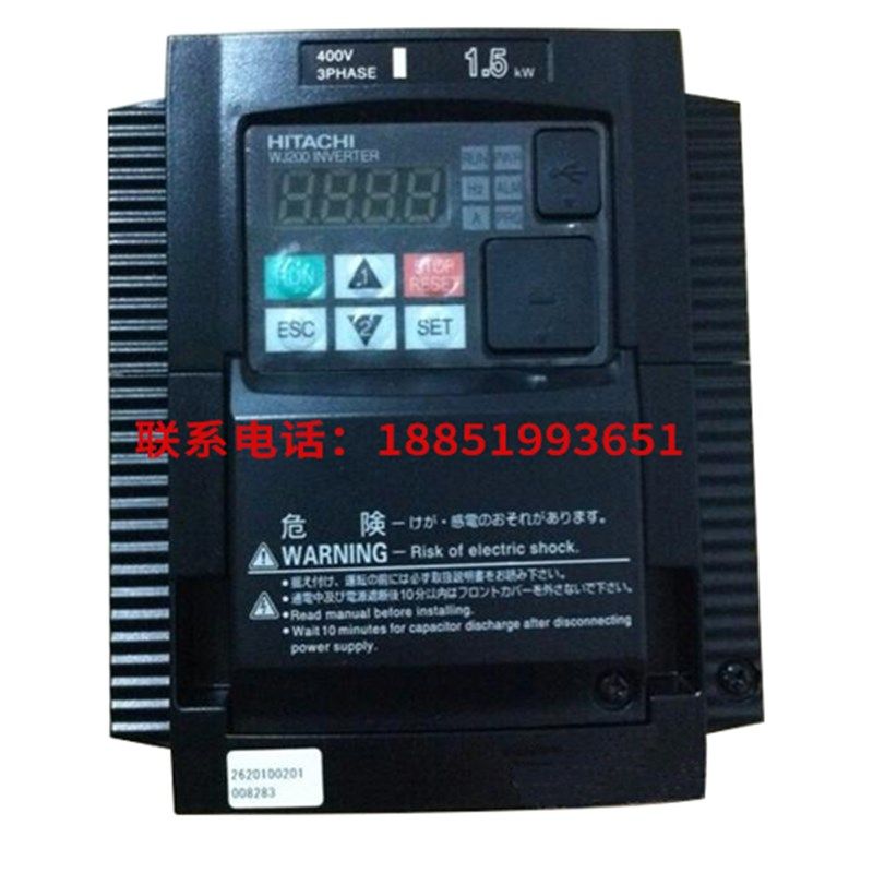 日立变频器WJ200-004HFC 007HFCx 015HFC 022HFC 040HFC-M三相380