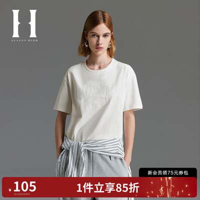 常规休闲短袖SEASONHIGH