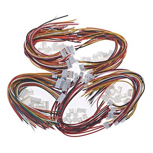 PH2.0 带线端子胶壳接插L件连接线直针连接器插座套装