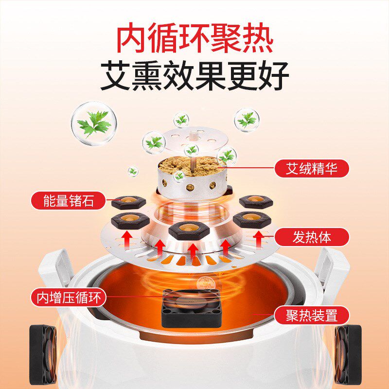 艾灸仪器美d容院家用电子无烟立式美容院智能温灸仪理疗中华神灸