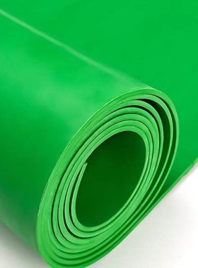 伟光(WEIGUANG)绝缘胶垫3mmy5KV1米*10米绿色平面绝缘橡胶垫电厂