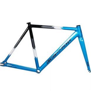 澳大利亚 Pizz Carton Picker Cframeset 蓝色 单速场地 死飞车架