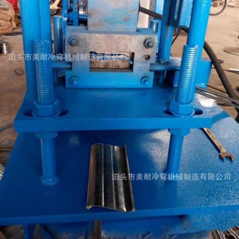 全自动百叶窗设备 镀锌百叶窗叶片压瓦机 空O调风口百叶窗叶片设